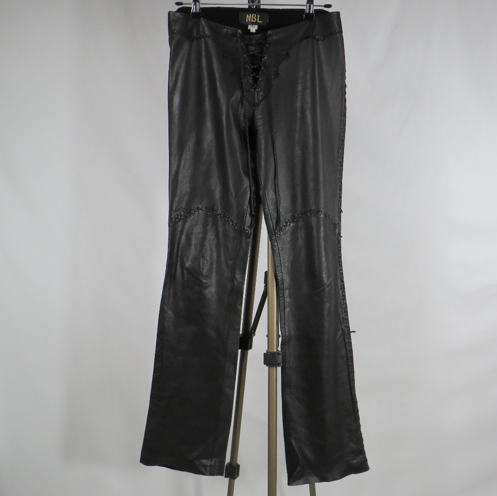 North Beach Rare Leather Pants SOLD - Picture 3 of 12
